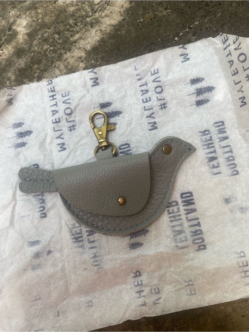 Portland Leather Goods Mockingbird Pouch - Picture 4 of 5